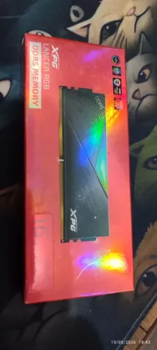Memória DDR5 5200 XPG COM RGB