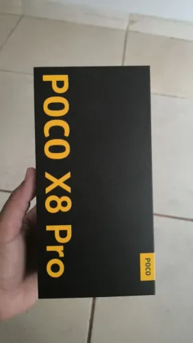 POCO X8 PRO 512GB MINT GREEN IMPECÁVEL + CAIXA + CARREGADOR + CAPINHAS