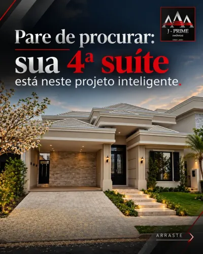 Casa Neoclássica no Florais Itália Alto Padrão | 250m² de Área Construída