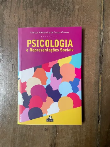 Livro Psicologia e Representações Sociais, Marcos Alexandre de Souza Gomes