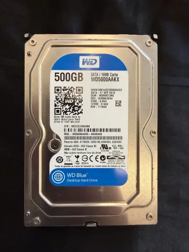 HD Western Digital Blue 500GB