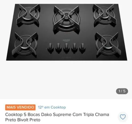 Cooktop e erflay