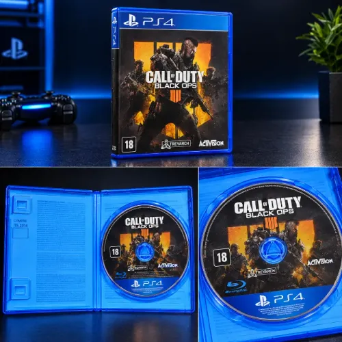 Jogo Call Of Duty 4 Black Ops para PS4 - (Usado em bom estado)
