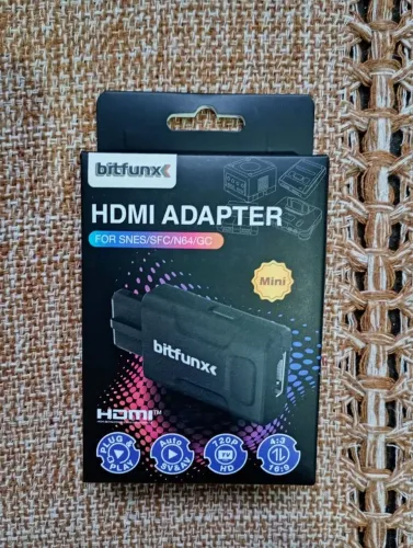 Adaptador HDMI para Nintendo 64, Super Nintendo e GameCube