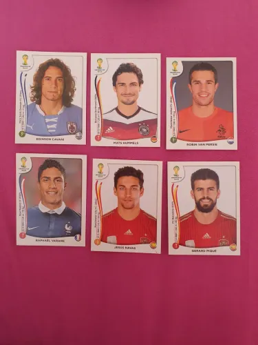 Figurinhas copa 2014