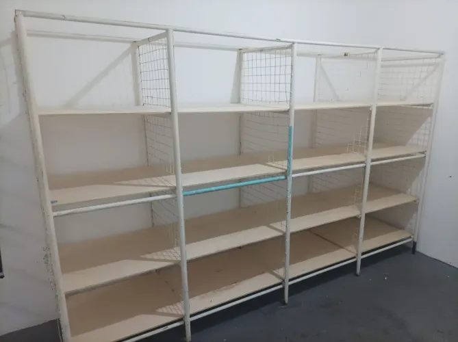 Estante para Depósito / Loja / Almoxarifado - Estrutura Reforçada