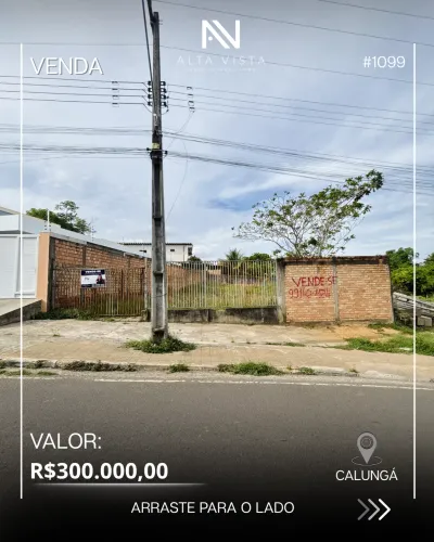 TERRENO À VENDA | CALUNGÁ