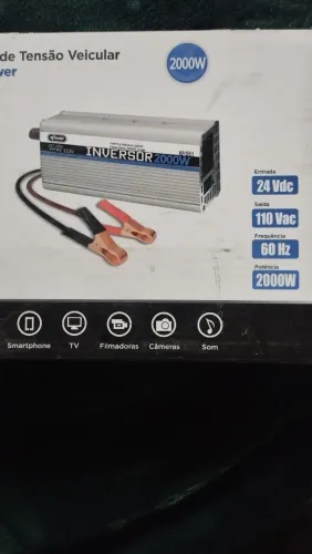 Inversor 24volts/110v 2000w