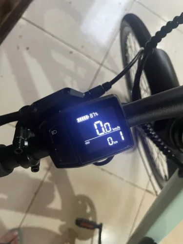 Bike elétrica e vibe rush