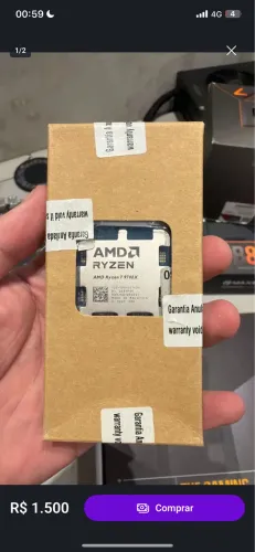 Processador Ryzen 7 9700X lacrado 