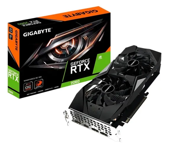 Placa de Vídeo Gigabyte GeForce RTX 2060