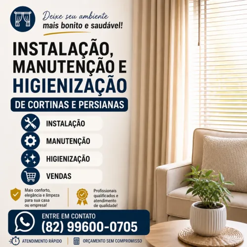 Cortinas e Persianas