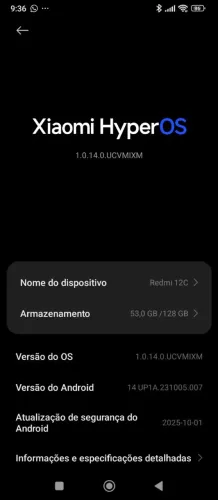 Redmi 12c conservado 128 gb