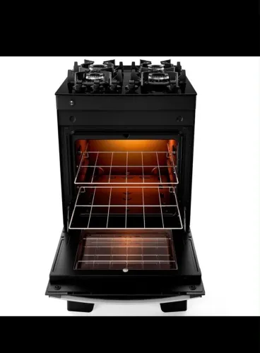 Vende-se, Fogão Atlas 4 Bocas Agile Up Glass com Mesa de Vidro e Acendimento Automático
