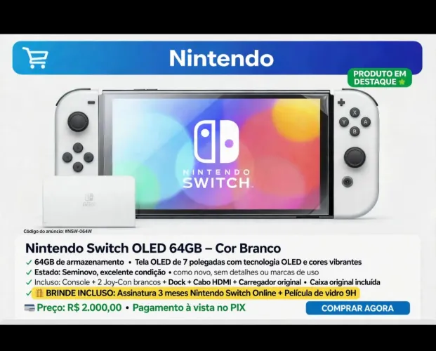 Nintendo switch oled