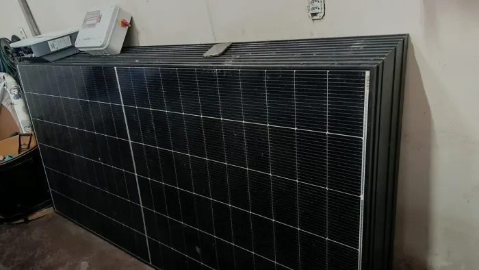 PLACA SOLlAR COMPLETA NO PONTO DE INSTALAR NO PREÇO