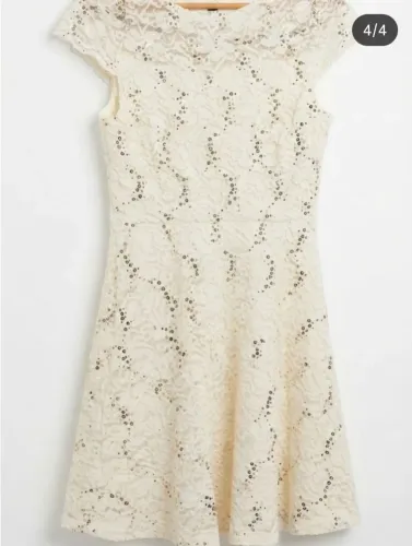 Vestido para Festa Branco Tamanho M