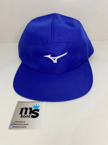 boné mizuno refletivo azul