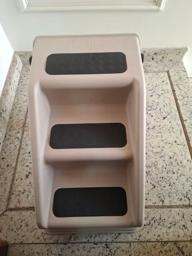 Escada dobrável  para cachorros 