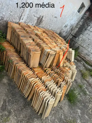 Telhas 1 milheiro trezentos e vinte
