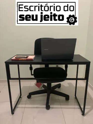Escrivaninha Reforçada NOVA Mesa de Estudo Industrial Multiuso para Computador Notebook