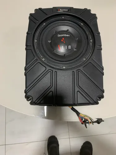 Caixa Sub woofer slim