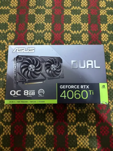 Placa de vídeo RTX 4060 Ti 8gb NOVA LACRADA ASUS NVIDIA