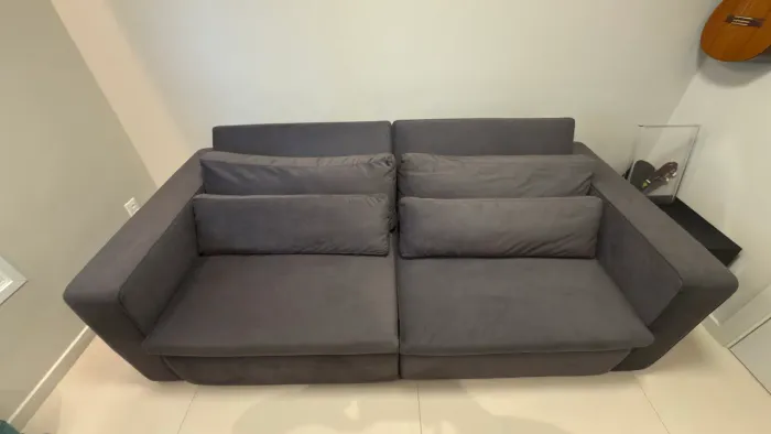SOFÁ RETRÁTIL E RECLINÁVEL 3 LUGARES FLIX