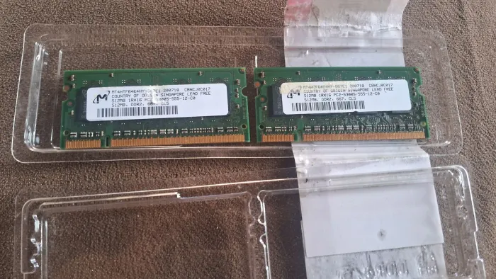 Memoria ram DDR2 notebook