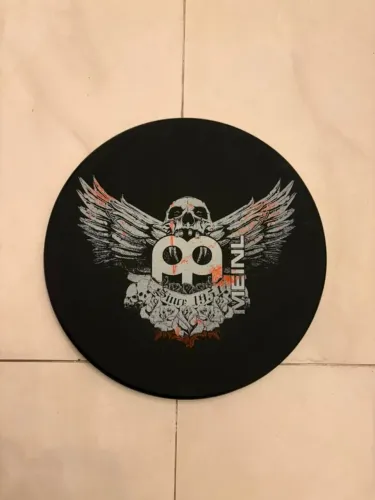 Pad de Estudo Praticável Meinl 6'' MPP-6-JB Borracha Macia Preto