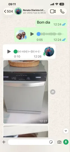 Lavadoura de louça Brastemp 8 serviços semi nova