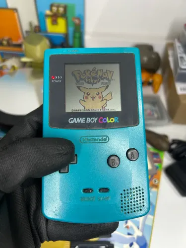 Game boy color teal 