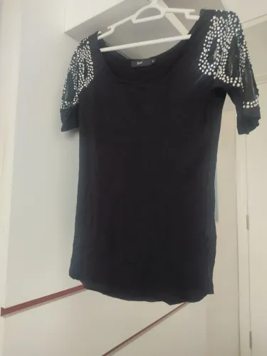 Camisa social com strass