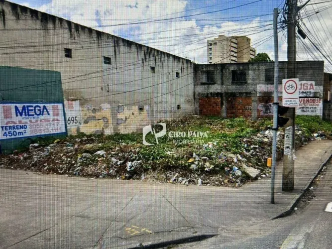 Terreno para alugar, 450 m² por R$ 6.000,00/mês - Parangaba - Fortaleza/CE