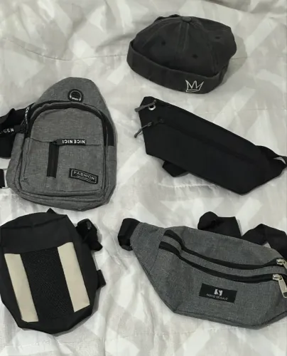 4 Bags, Bolsas, Pochetes, Shoulder Bags e de brinde leva um Cap Touca Estilo Boné