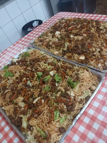 Buffet completo ou mão de obra.
