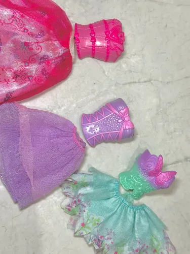 Barbie raro looks mix and match corsets fada sereia magica fantasia