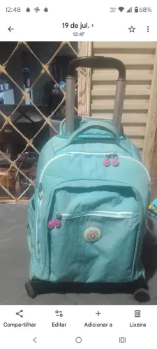 Vendo uma mochila da marca kliping