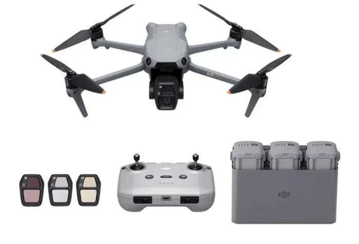 Drone DJI Air 3S Fly More Combo (Sem tela) - Novo, Lacrado com Nota fiscal