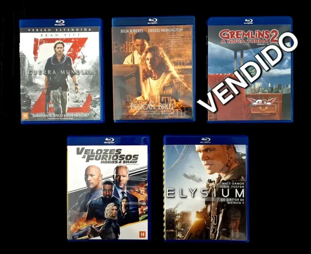Blu-rays Elysium, Guerra Mundial Z, O Dossiê Pelicano e Muito Mais!!
