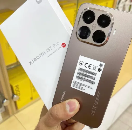Telefone Xiaomi 15t Pro 12gb Ram 512gb Rom Câmera tripla Leica Dorado