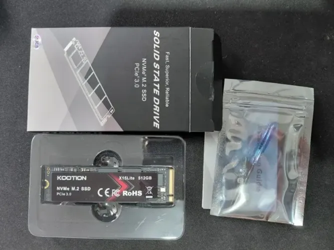 SSD Interno Kootion 512GB X15 Lite NVMe PCIe 3.0 - Alta Velocidade e Desempenho