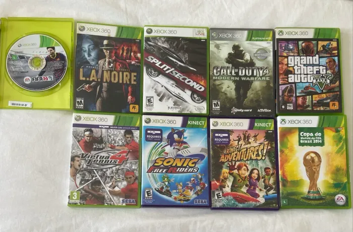 Jogos de xbox 360 - originais 