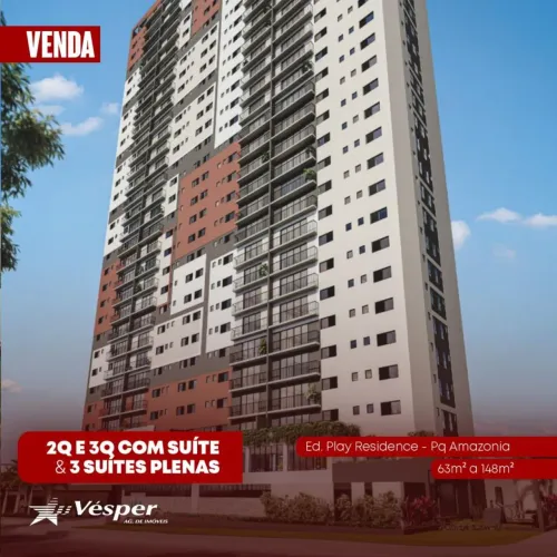 Ed. Play Residence - Av. Antônio Fidélis - Parque Amazônia