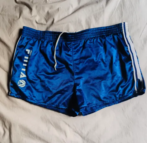 Antigo calção shorts de futebol vintage
