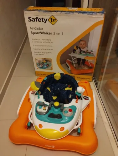 Andador Safety 1st Spacewalker Musical Cor Laranja Sem Uso Laranja na caixa