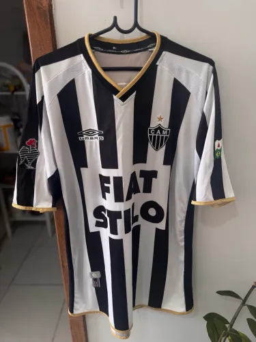 Camisa Atlético Mineiro 2003 usada em jogo 