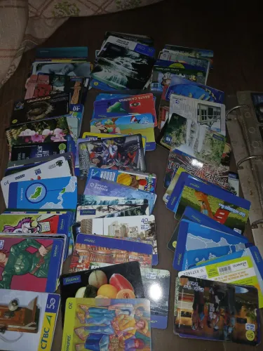 Coleção cartões Telefônicos