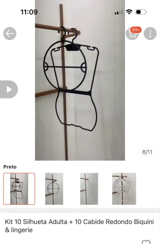 Cabides para loja