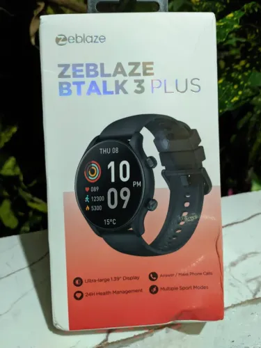 Smartwatch Zeblaze Btalk 3 Plus Faz e Recebe Chamadas